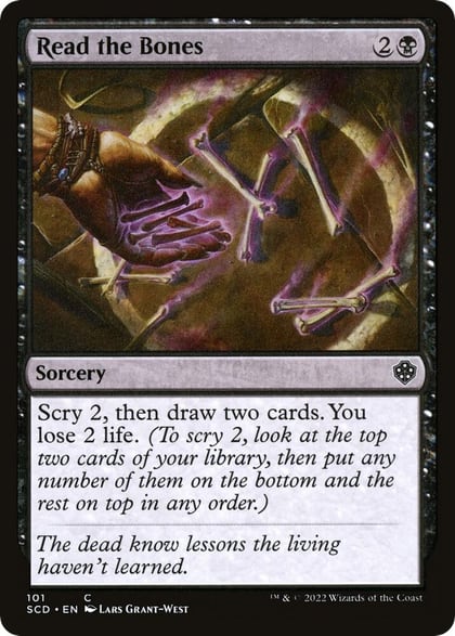 Read the Bones, Starter Commander Decks 101