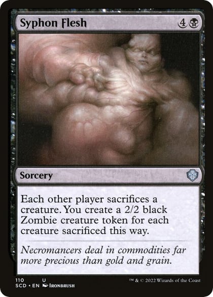 Syphon Flesh, Starter Commander Decks 110
