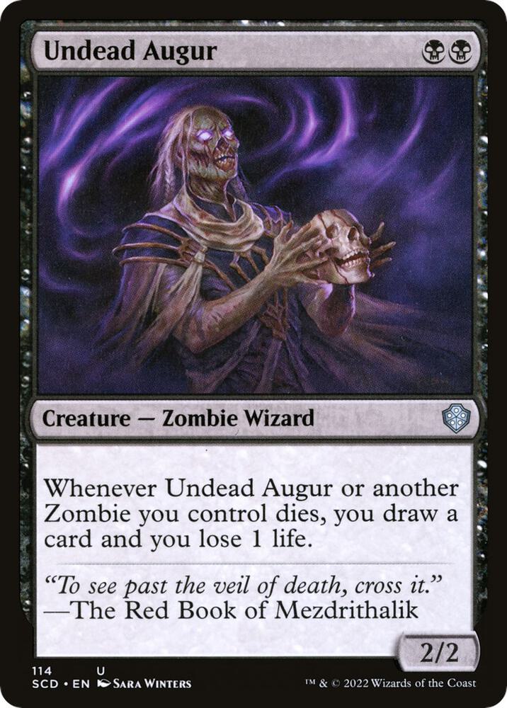 Undead Augur, Starter Commander Decks 114