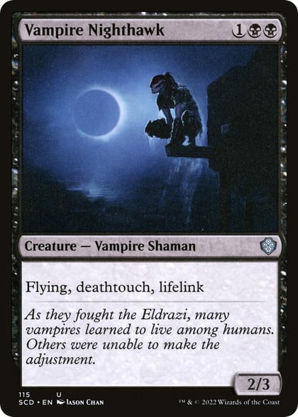 Vampire Nighthawk, Starter Commander Decks 115