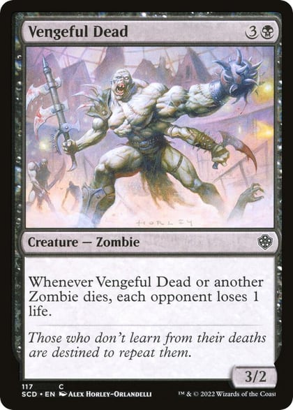 Vengeful Dead, Starter Commander Decks 117