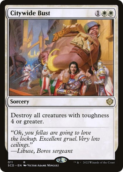 Citywide Bust, Starter Commander Decks 11