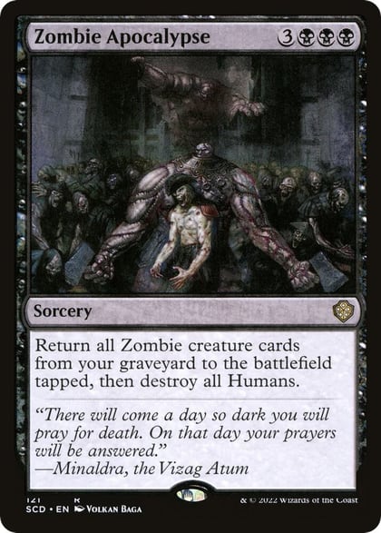 Zombie Apocalypse, Starter Commander Decks 121