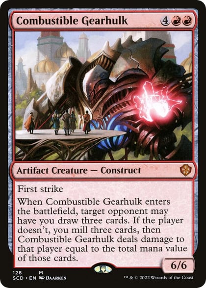 Combustible Gearhulk, Starter Commander Decks 128
