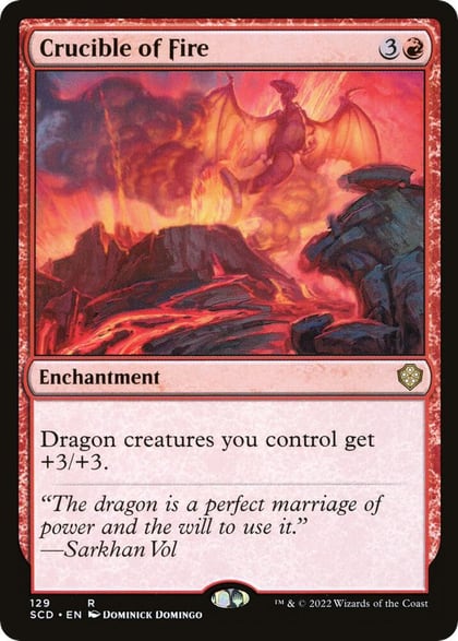 Crucible of Fire, Starter Commander Decks 129