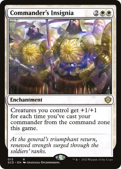 Commander's Insignia, Starter Commander Decks 13