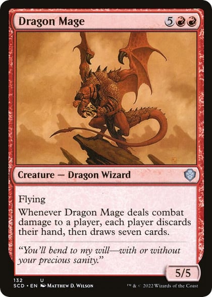 Dragon Mage, Starter Commander Decks 132