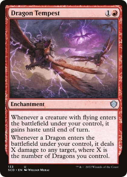 Dragon Tempest, Starter Commander Decks 133