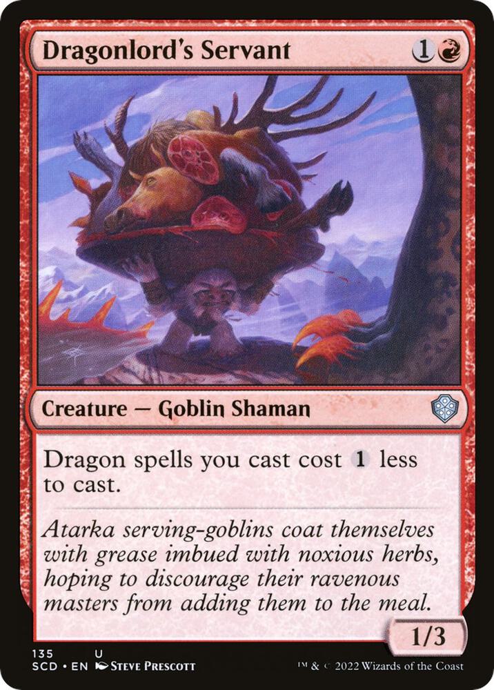 Dragonlord's Servant, Starter Commander Decks 135