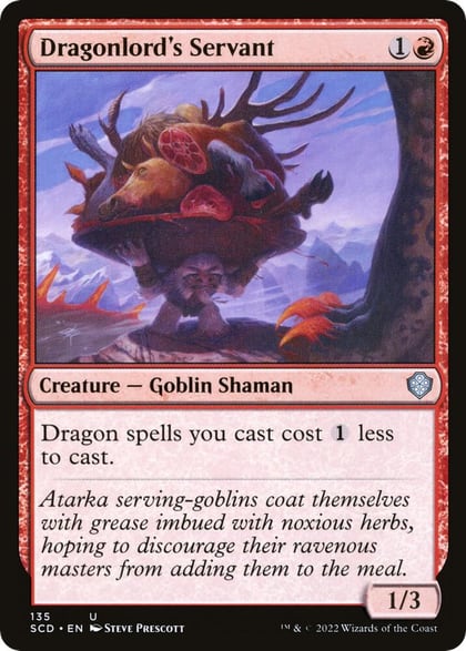 Dragonlord's Servant, Starter Commander Decks 135