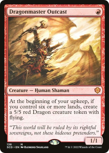 Dragonmaster Outcast, Starter Commander Decks 136