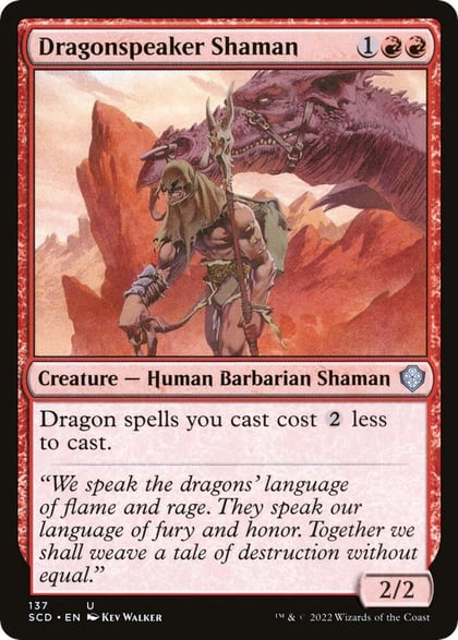 Dragonspeaker Shaman, Starter Commander Decks 137
