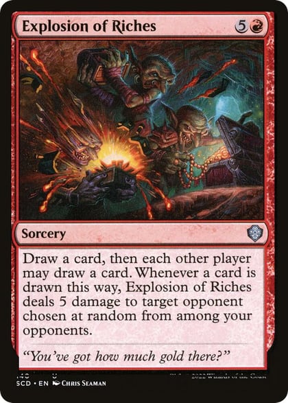 Explosion of Riches, Starter Commander Decks 140