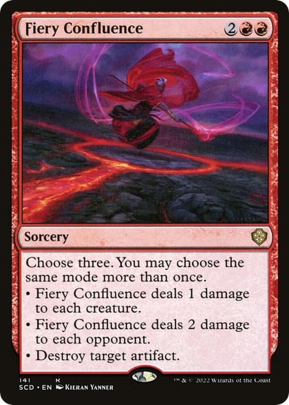 Fiery Confluence, Starter Commander Decks 141