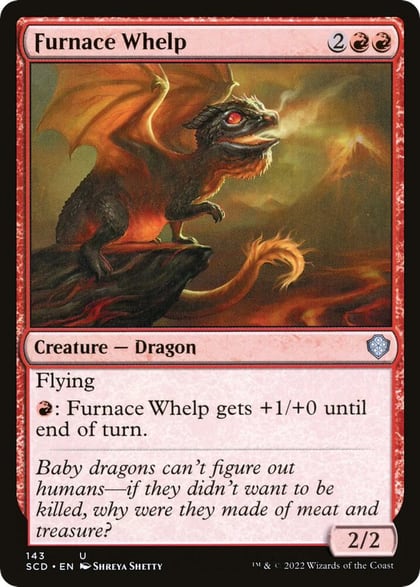 Furnace Whelp, Starter Commander Decks 143