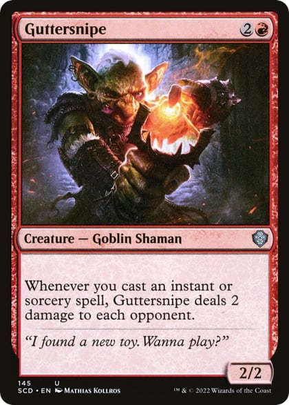 Guttersnipe, Starter Commander Decks 145