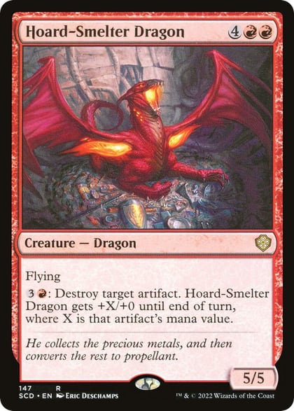 Hoard-Smelter Dragon, Starter Commander Decks 147