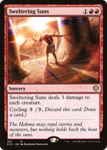 Sweltering Suns, Starter Commander Decks 160