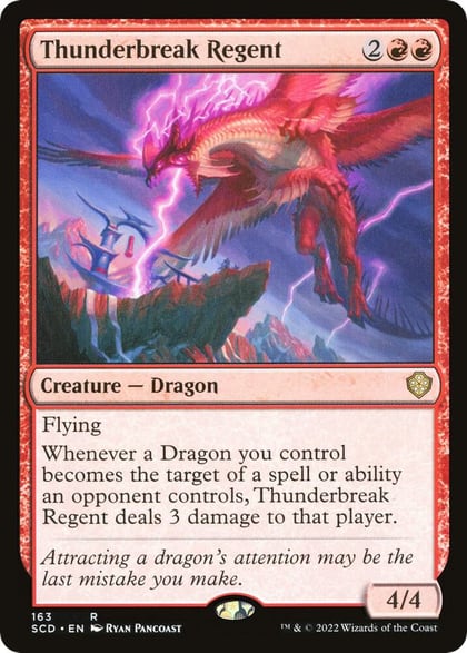 Thunderbreak Regent, Starter Commander Decks 163