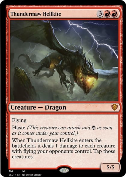 Thundermaw Hellkite, Starter Commander Decks 164
