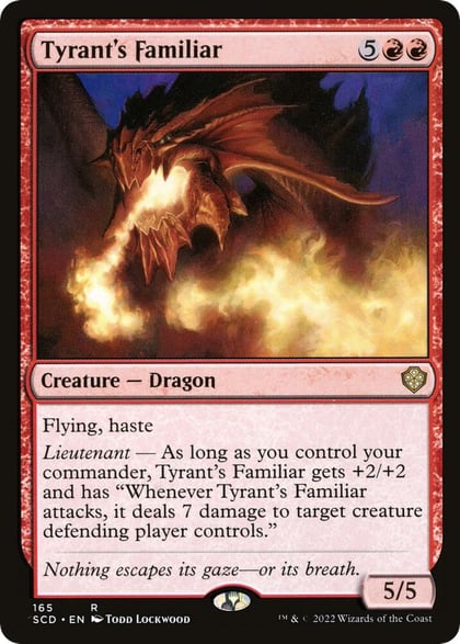 Tyrant's Familiar, Starter Commander Decks 165