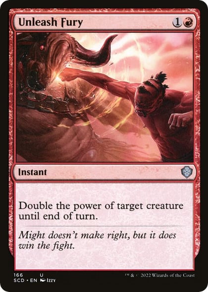 Unleash Fury, Starter Commander Decks 166