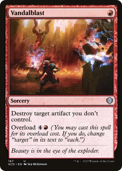 Vandalblast, Starter Commander Decks 167