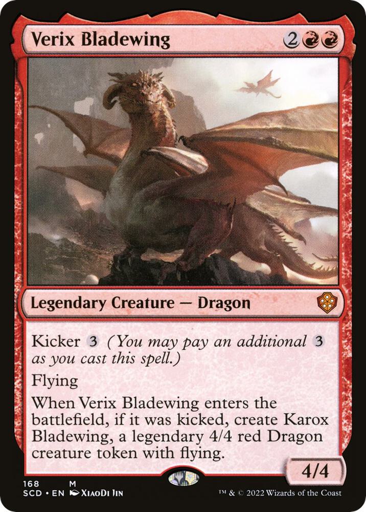 Verix Bladewing, Starter Commander Decks 168
