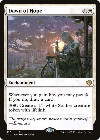 Dawn of Hope, Starter Commander Decks 17
