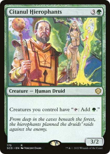 Citanul Hierophants, Starter Commander Decks 175
