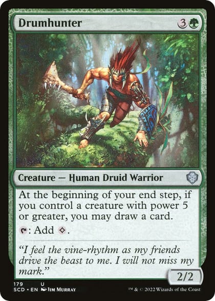 Drumhunter, Starter Commander Decks 179