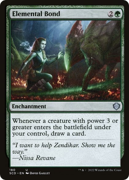 Elemental Bond, Starter Commander Decks 180