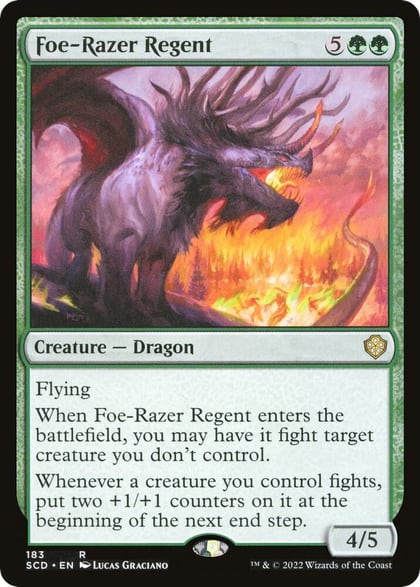 Foe-Razer Regent, Starter Commander Decks 183