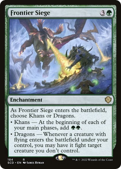 Frontier Siege, Starter Commander Decks 184