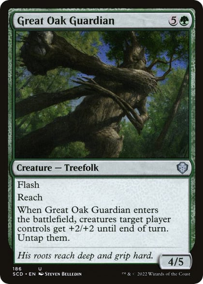 Great Oak Guardian, Starter Commander Decks 186