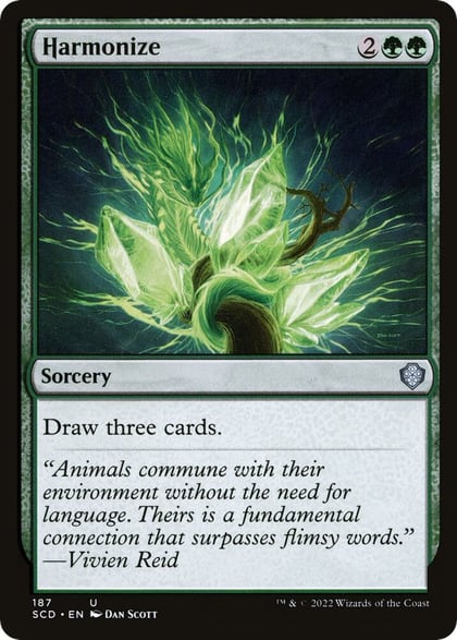 Harmonize, Starter Commander Decks 187