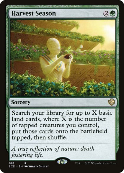 Harvest Season, Starter Commander Decks 188
