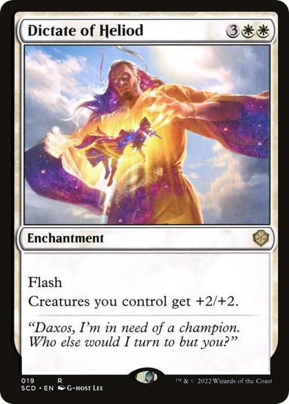 Dictate of Heliod, Starter Commander Decks 19