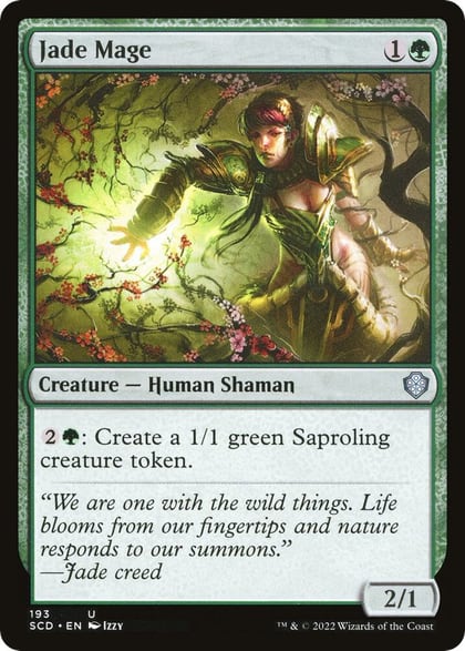 Jade Mage, Starter Commander Decks 193