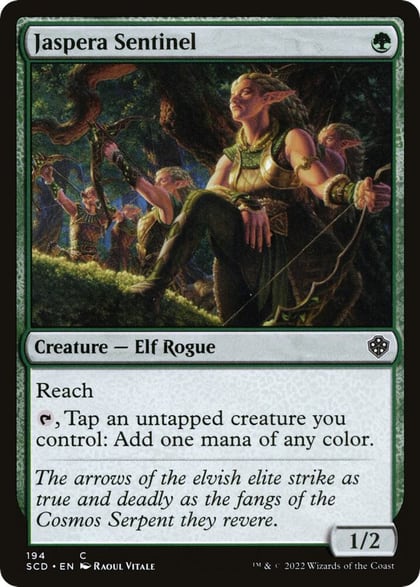 Jaspera Sentinel, Starter Commander Decks 194