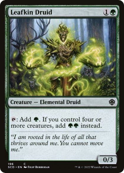 Leafkin Druid, Starter Commander Decks 196