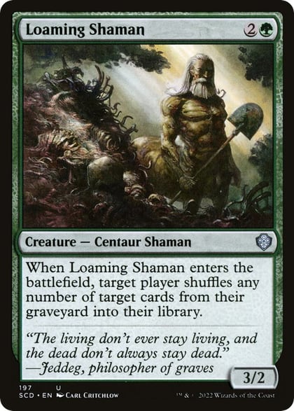 Loaming Shaman, Starter Commander Decks 197