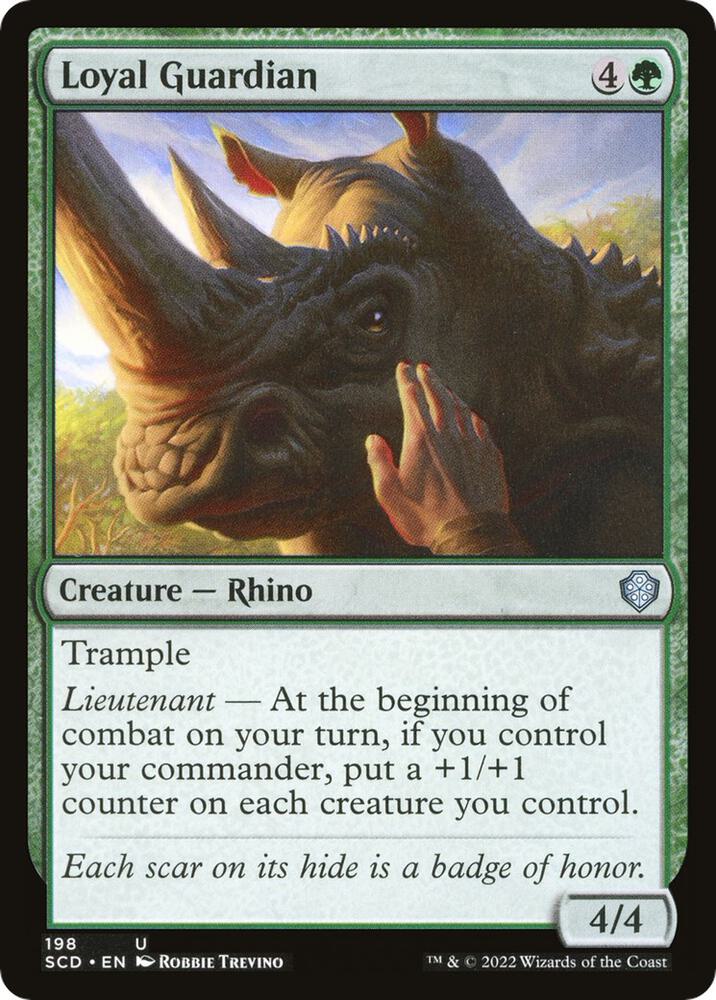 Loyal Guardian, Starter Commander Decks 198
