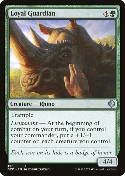 Loyal Guardian, Starter Commander Decks 198