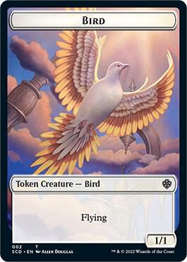 Bird // Spirit Double-Sided Token, Starter Commander Decks 2 // 9
