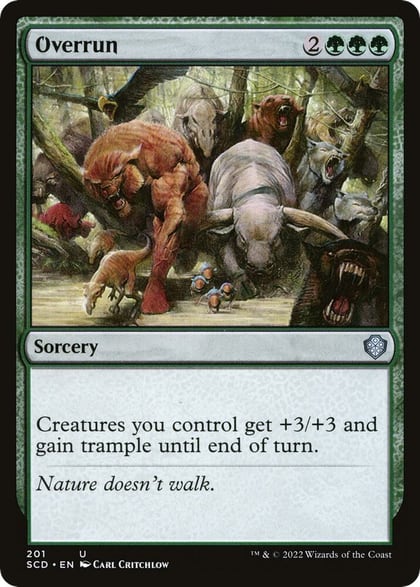 Overrun, Starter Commander Decks 201