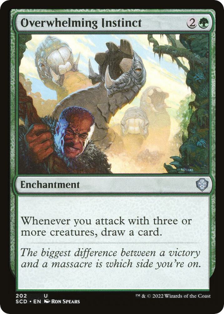 Overwhelming Instinct, Starter Commander Decks 202