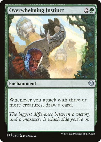 Overwhelming Instinct, Starter Commander Decks 202