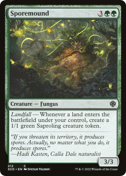 Sporemound, Starter Commander Decks 212
