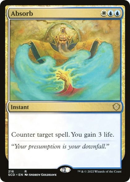Absorb, Starter Commander Decks 216